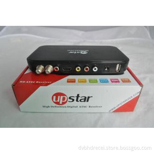 Metal ATSC Digital Terrestrial Receiver Full HD 1080p Suppo